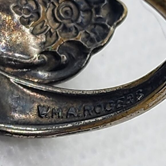 WMA Rogers Oneida Vintage Silverware Wrap Ring - Picture 6 of 7